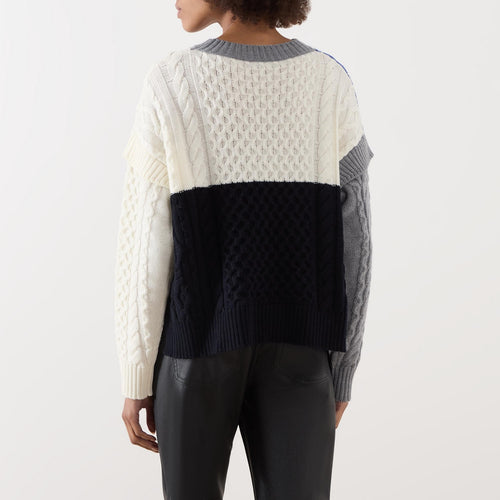 Weekend MaxMara Colour Block Knitted Sweater