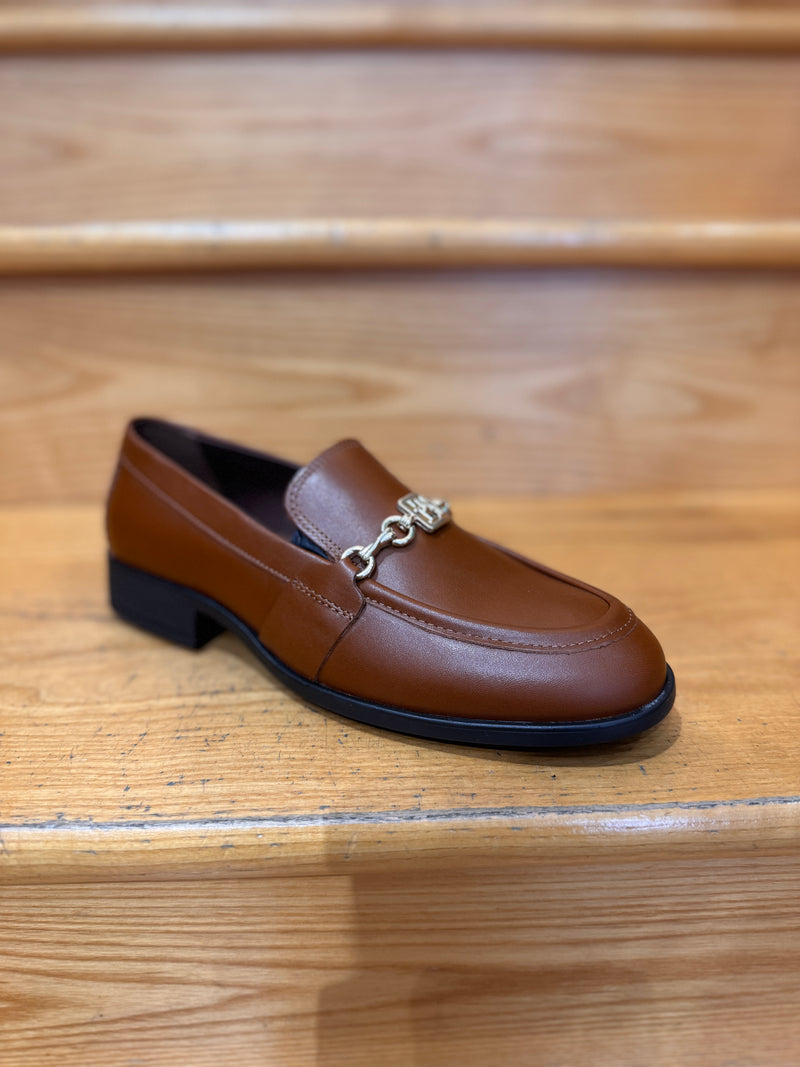 Tommy Hilfiger Brown Leather Loafer