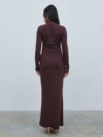 Pretty Lavish Mabel High Neck Jersey Maxi Dress