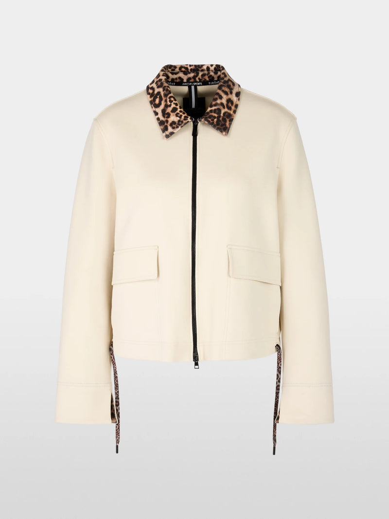 Marc Cain Leopard Sweat Jacket