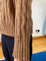 Tommy Hilfiger boxy cable knit cardigan