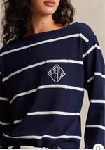 Ralph Lauren Monogram logo jersey top