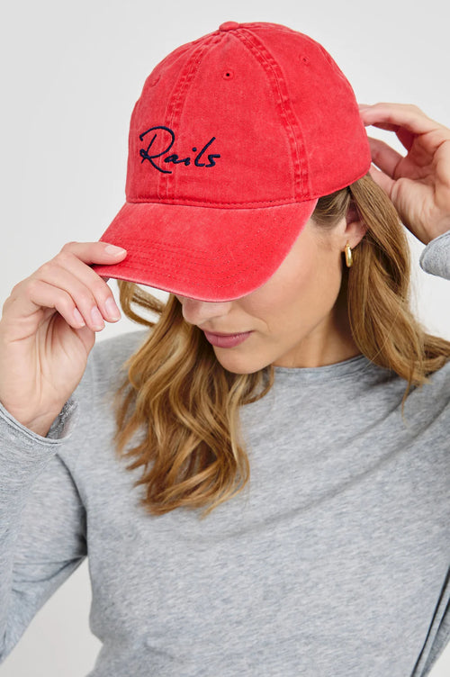 Rails Red Anniversary Cap