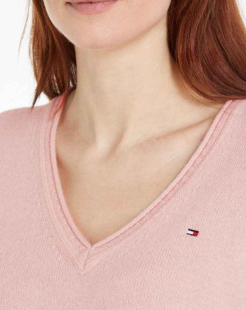 Tommy Hilfiger Pink Soft Wool Sweater