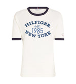 Tommy Hilfiger White Varsity Ringer T-shirt