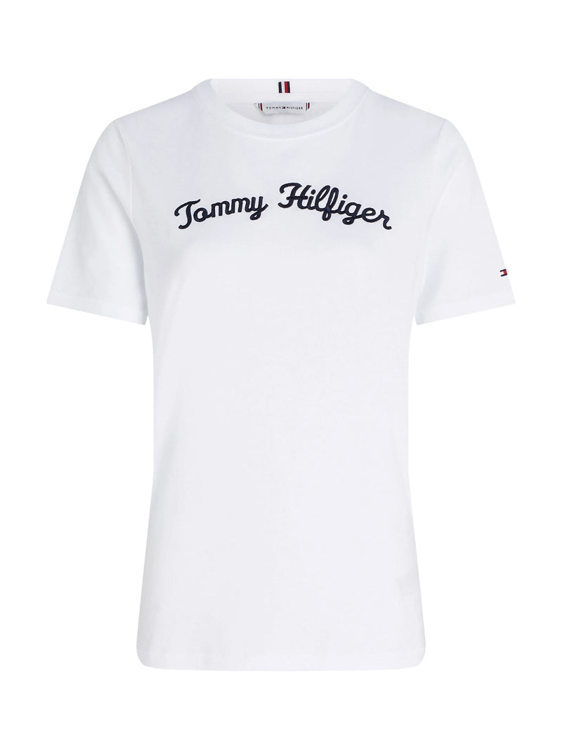 Tommy Hilfiger White Logo T-shirt