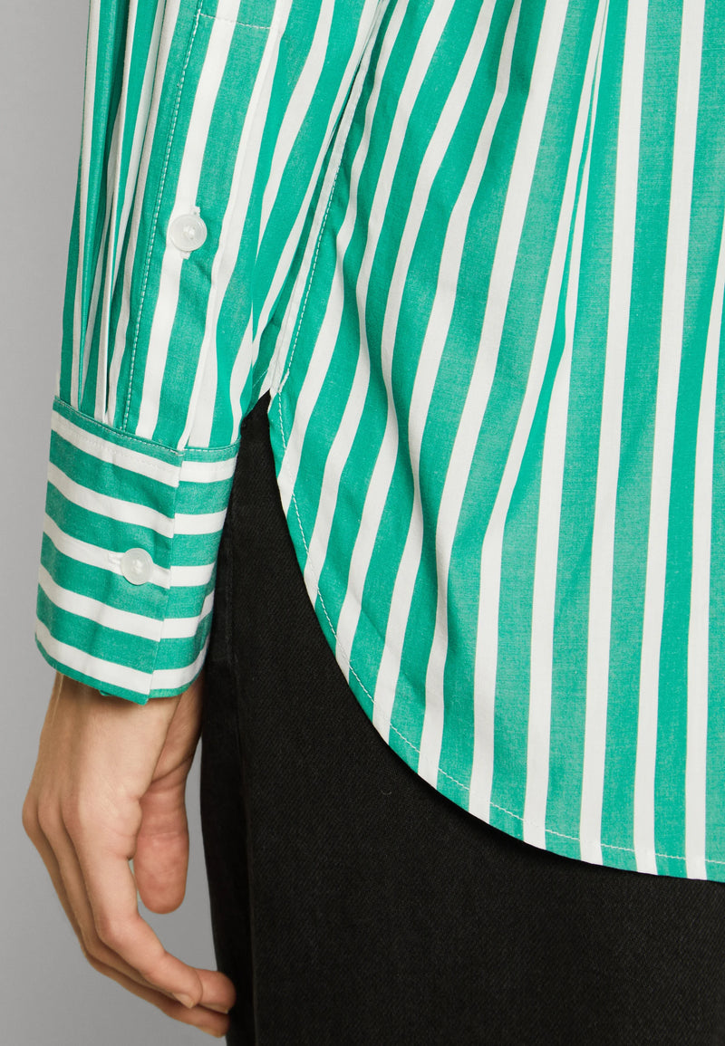 Tommy Hilfiger Green Striped Shirt