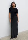 Pretty Lavish Breya Black Maxi Skirt