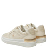 Tommy Hilfiger Cream Gold Trainer