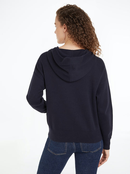 Tommy Hilfiger Navy Zip Through