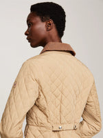 Tommy Hilfiger Beige Slim Quilted jacket