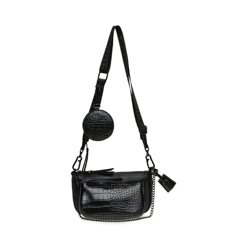 STEVE MADDEN BURGENT BLACK CORSSBODY BAG