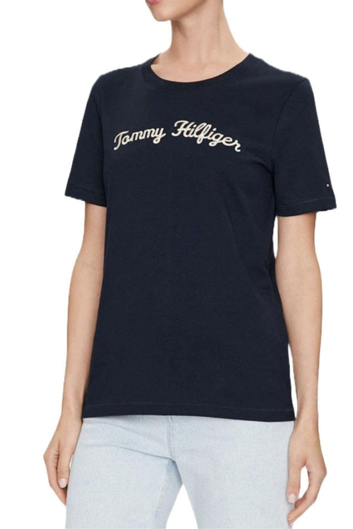 Tommy Hilfiger Navy Logo T-shirt