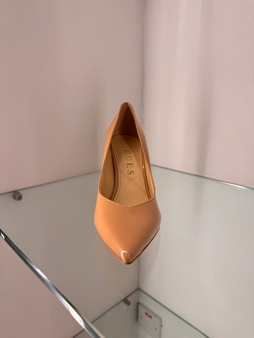 Guess Patent Nude Court Shoe