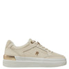 Tommy Hilfiger Cream Gold Trainer