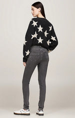 Tommy Jeans Sylvia High Rise Super Skinny Denim Black Jeans