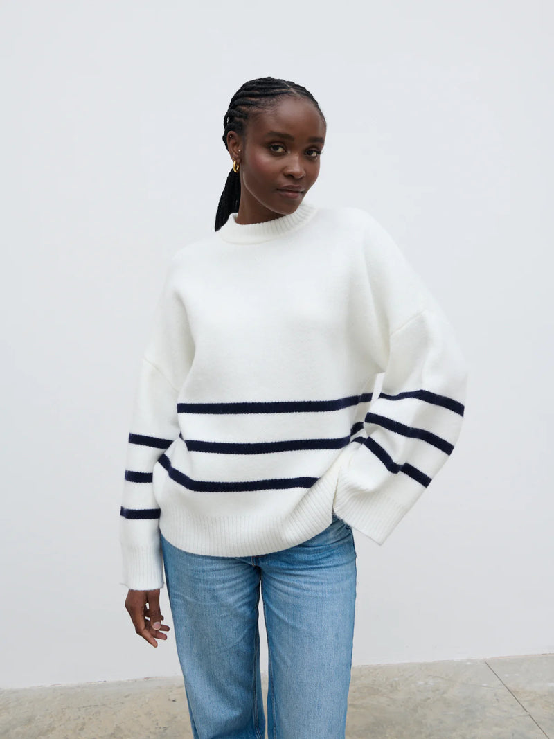 Pretty Lavish Miller Stripe Knit Jumper