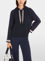 Marc Cain Elegant sweatshirt in A-line