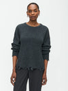 Jane Lushka Grey Holes Pullover