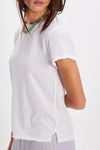 Free People Nova Tee - Ivory/White