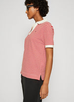 Tommy Hilfiger Red Stripe Polo Shirt