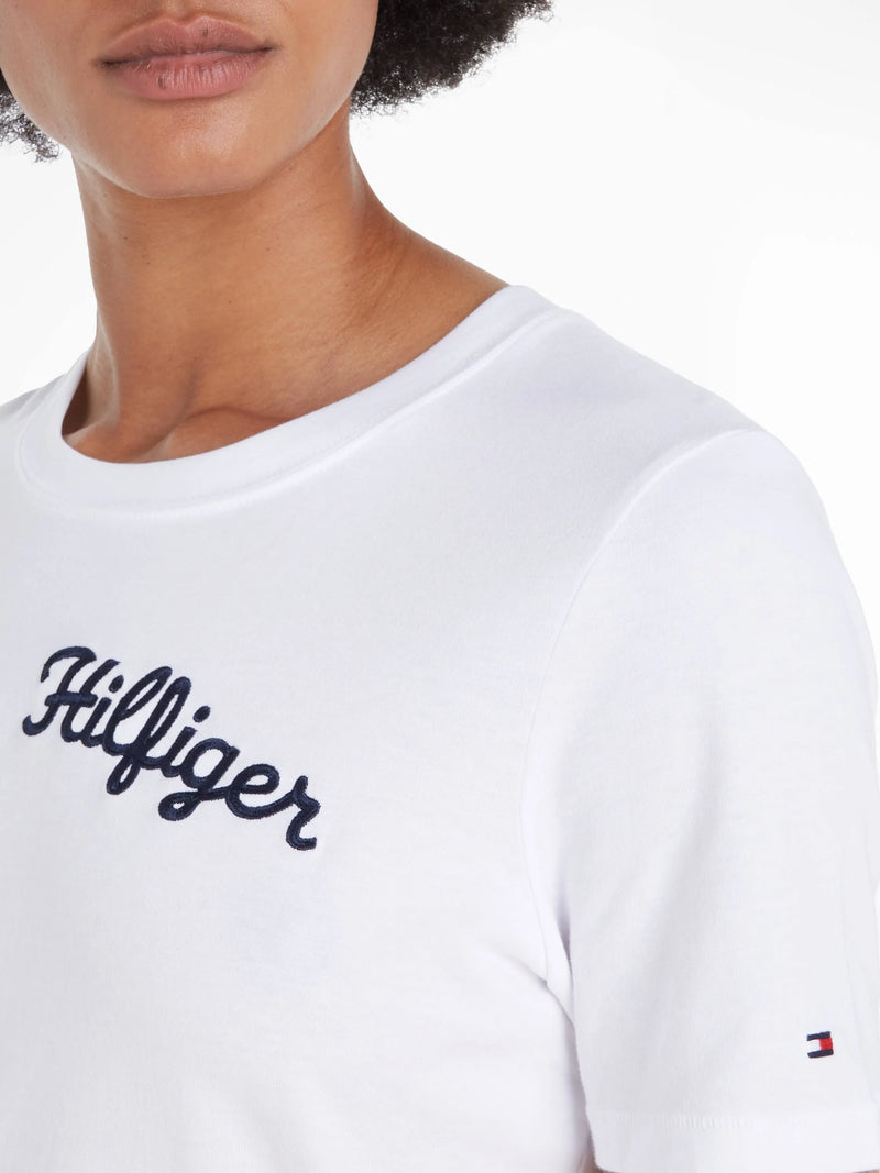 Tommy Hilfiger White Logo T-shirt