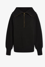 Varley Vine Halfzip - Black