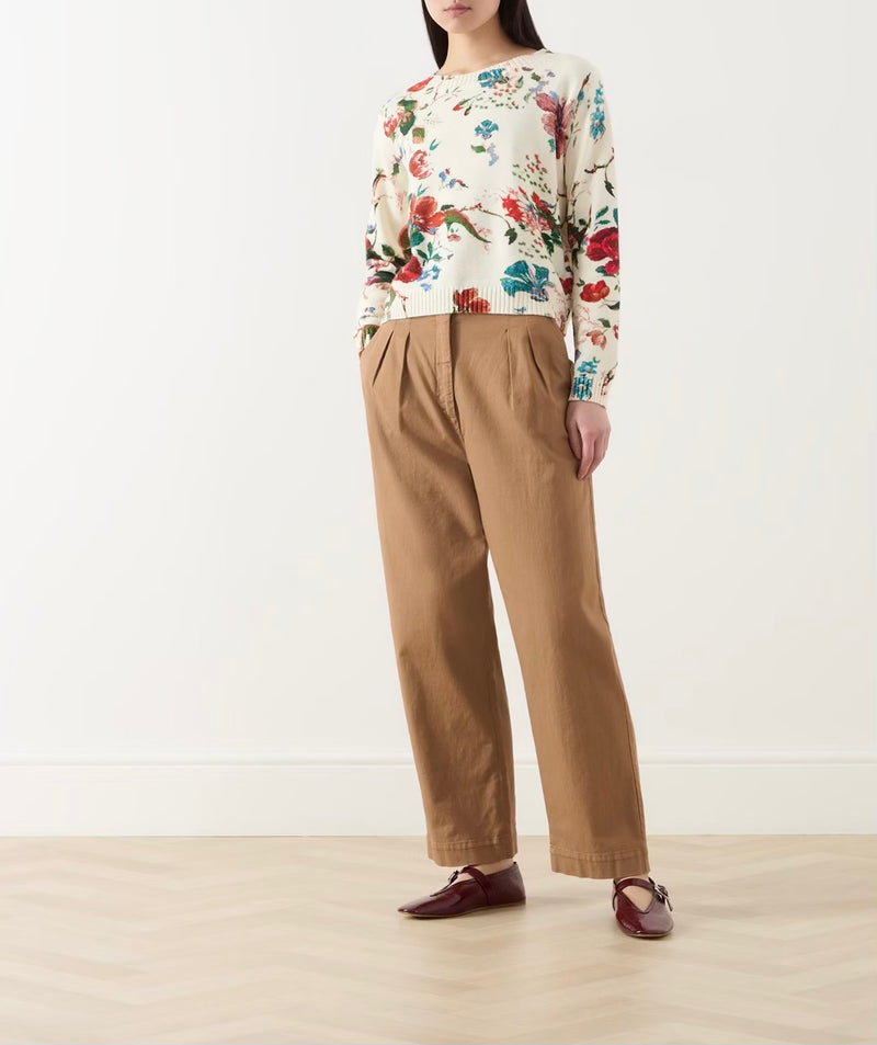 Weekend MaxMara Denis Floral Sweater