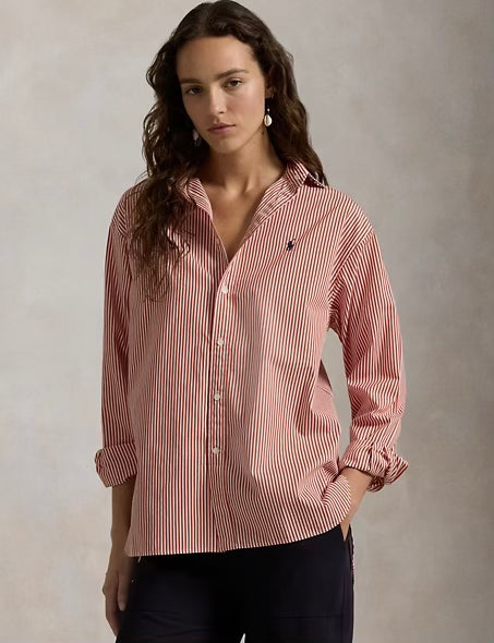 Ralph Lauren Relaxed Fit Cotton Stripe Shirt