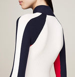 Tommy Jeans ribbed colour block sweater