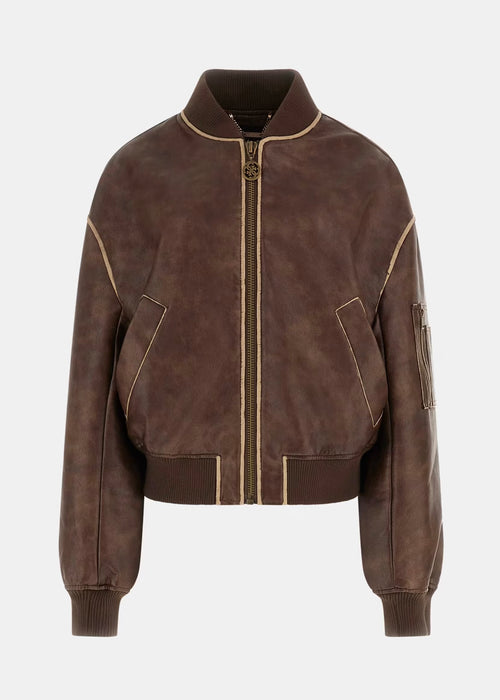 Guess Coated Bomber Jacket