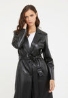 Guess Faux Leather Coat