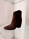 Guess Brown Suede Cowboy Boot