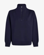 Varley Hawley Half Zip - Blue Nights