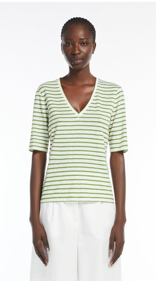 Weekend MaxMara Opzione Striped T-Shirt