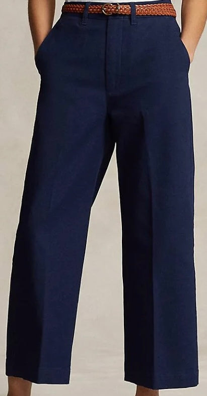 Ralph Lauren Chino Wide-Leg Trouser