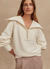 Varley Vine HalfZip - Ivory