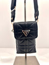 GUESS LATONA MINI BLACK CROSSBODY BAG