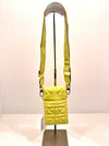 GUESS LATONA MINI CHARTREUSE CROSSBODY BAG