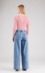 Tommy Jeans Charlie Mid Rise Wide Leg Jean