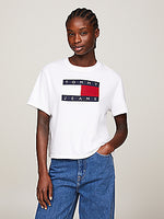 Tommy jeans flag badge boxy t-shirt