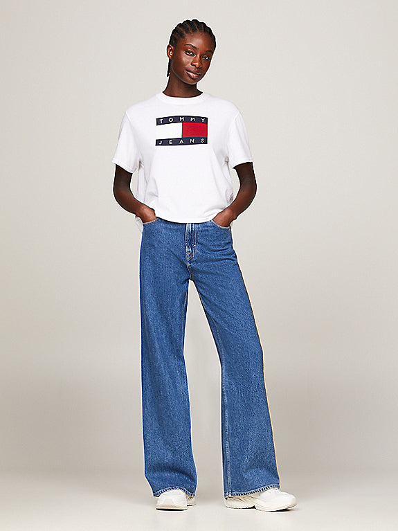 Tommy jeans flag badge boxy t-shirt