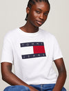 Tommy jeans flag badge boxy t-shirt