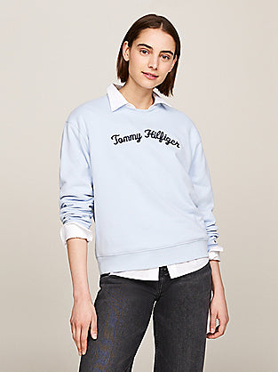 Tommy Hilfiger breezy blue crewneck sweater