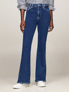 Tommy Jean SYLVIA HIGH RISE FLARED JEANS in medium denim