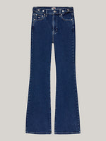 Tommy Jean SYLVIA HIGH RISE FLARED JEANS in medium denim