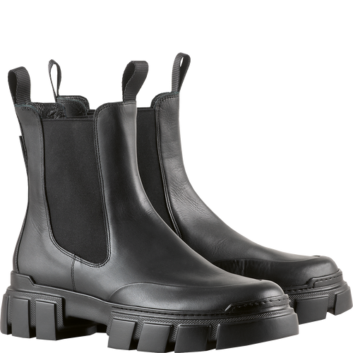 Högl Black Leather Chelsea boot