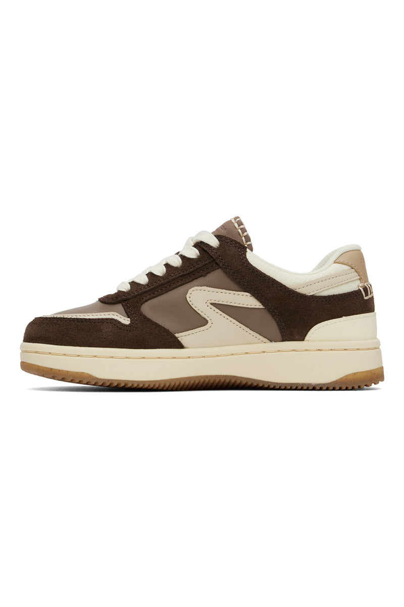 Rag & Bone retro tennis trainer in mushroom