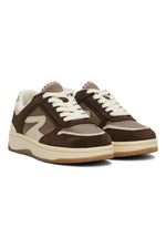 Rag & Bone retro tennis trainer in mushroom