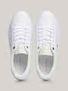 Tommy Hilfiger LEATHER TH MONOGRAM TRAINERS